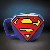 Superman - Tasse Shaped Superman Logo
