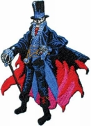 Alchemy Dapper Skeleton With Top Hot Pat Patch