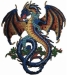 p365_thb.jpg Alchemy Blue and Gold Dragon Patch