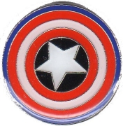 Captian America Logo Pin