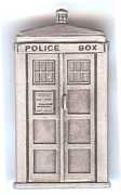 Doctor Who - Tardex Police Box Zinn Pin